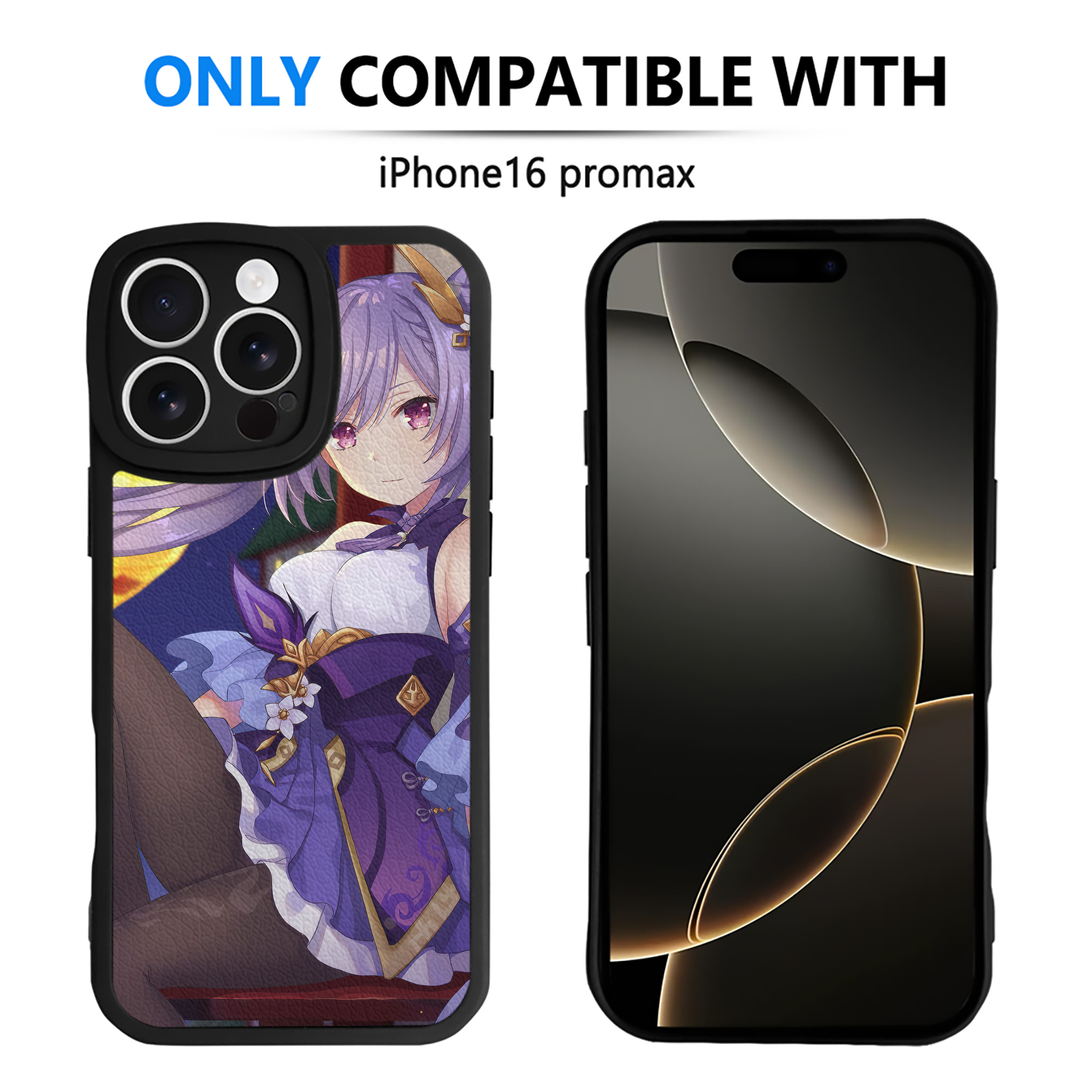げんし神 genshin 【iPhone 16シリーズ対応】シリコンスマホケース（レザー調） 材質：シリコン